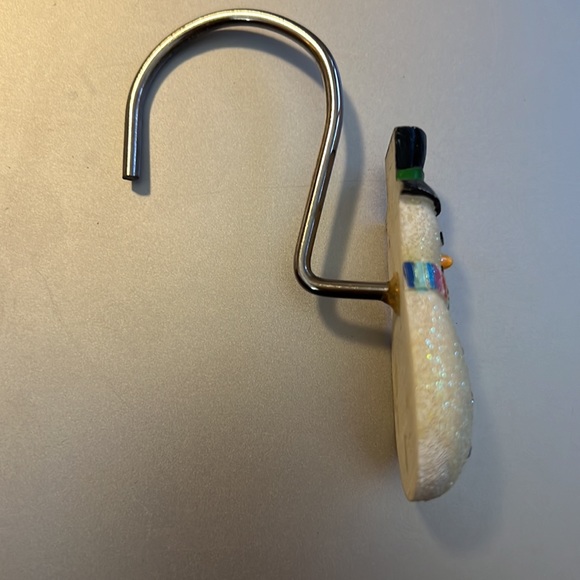 Set of 12 shower curtain hooks - Picture 2 of 2